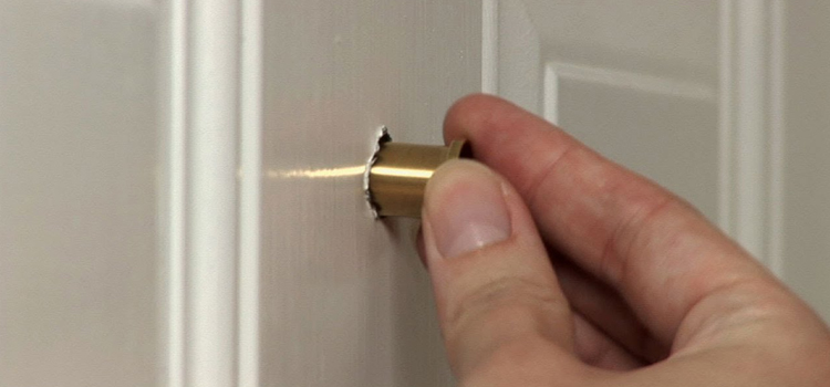 peephole door repair in Bear Valley Springs
